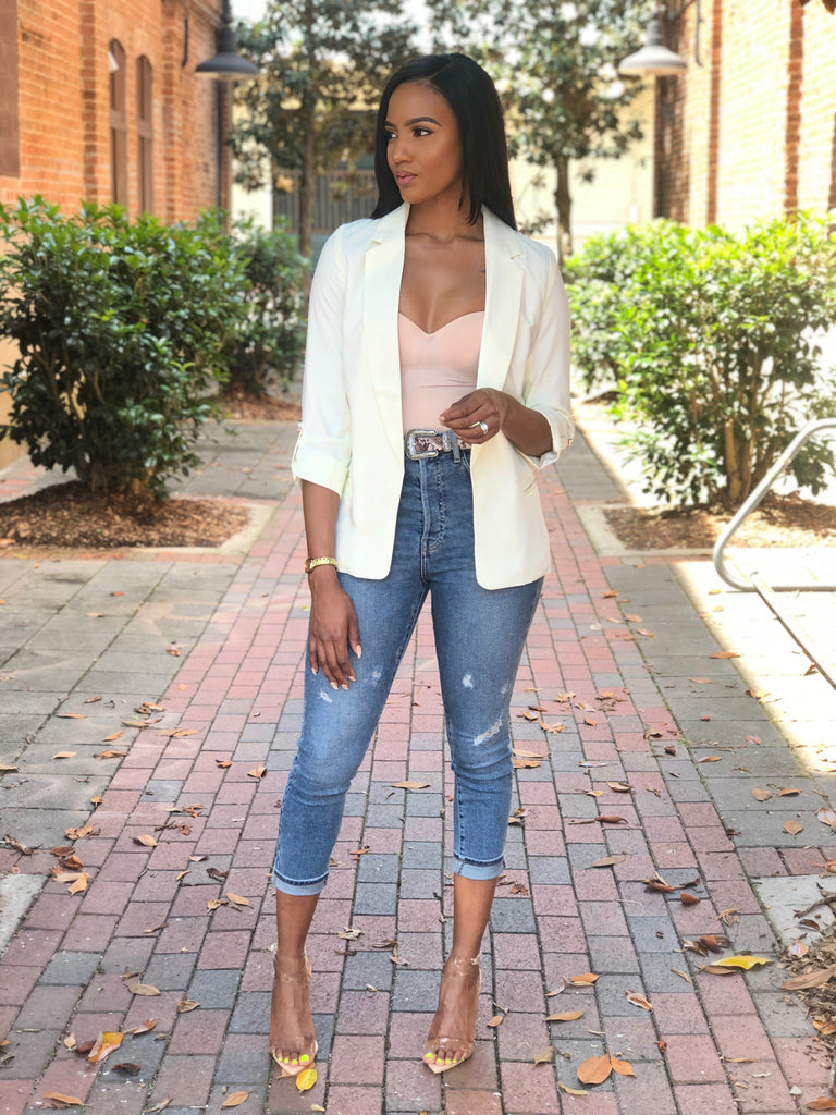 Anytime Blazer Ivory