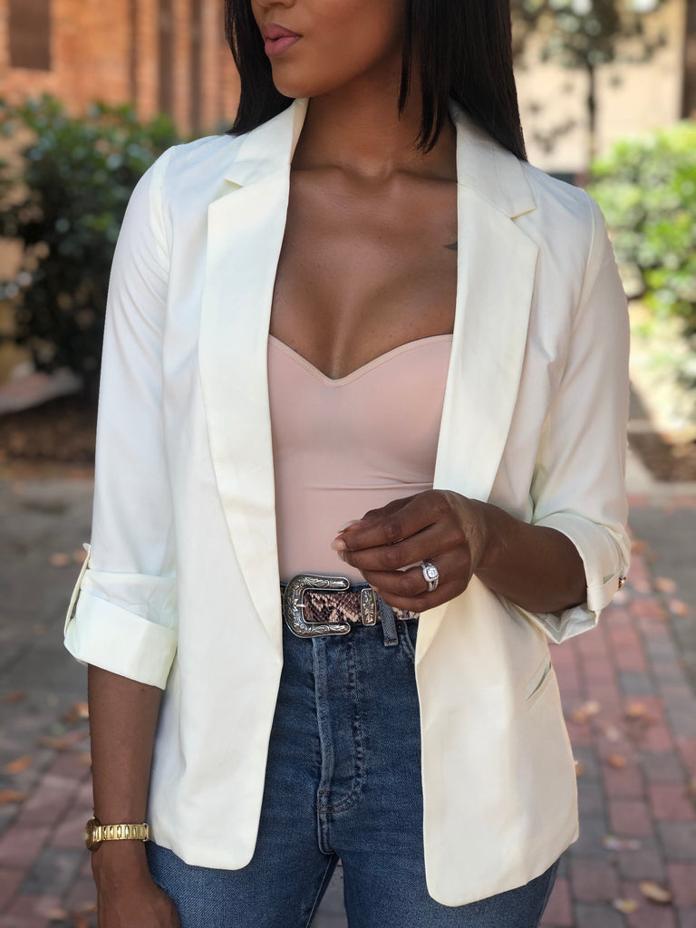 Anytime Blazer Ivory