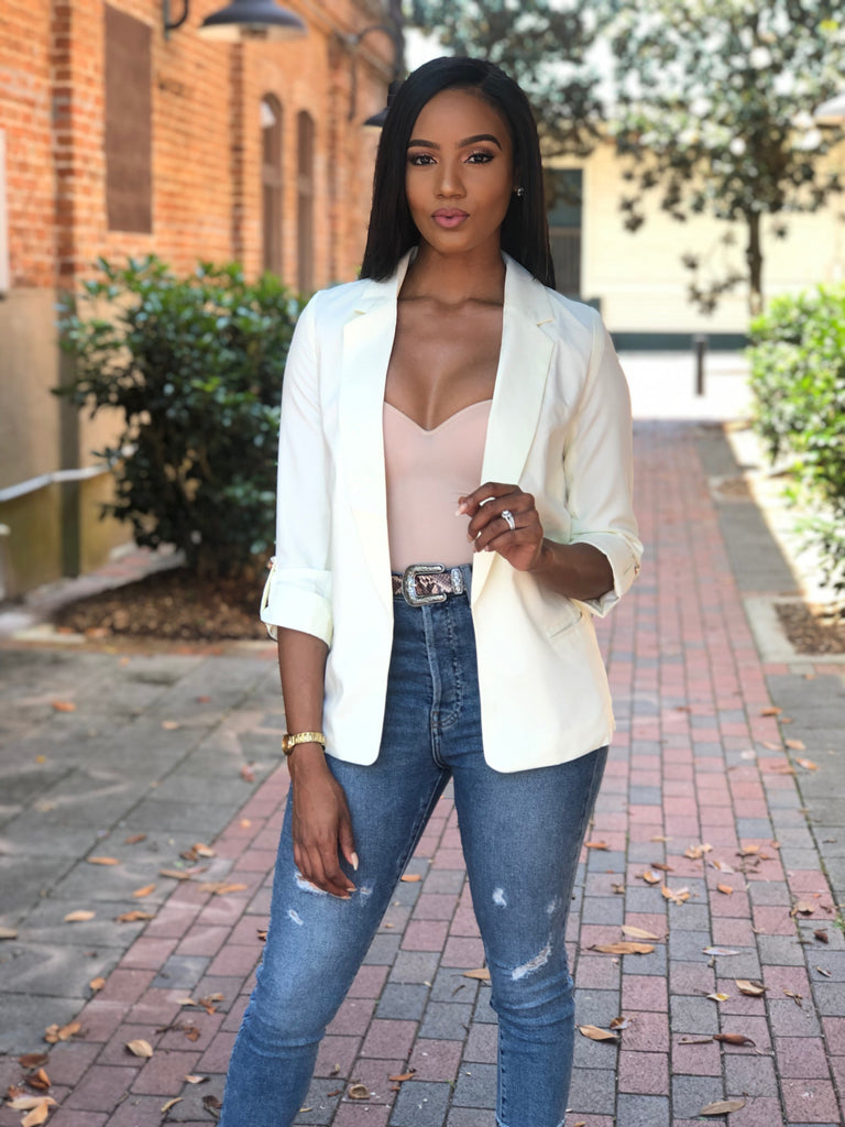 Anytime Blazer Ivory